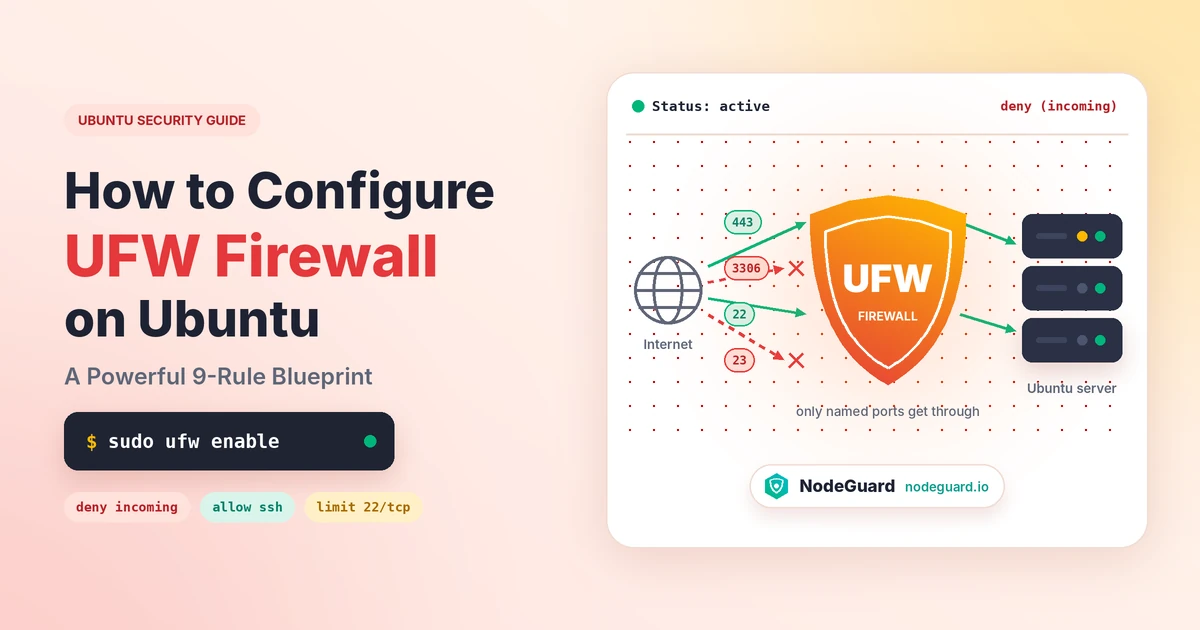 How to configure UFW firewall on Ubuntu